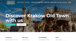 Desktop Screenshot of cracowcitytours.com